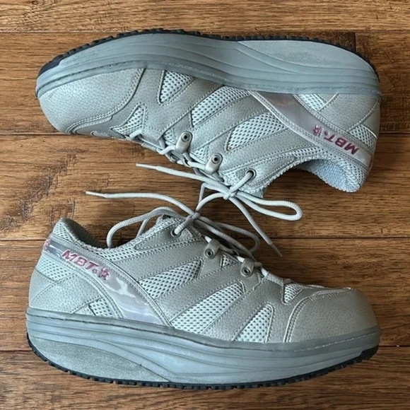 MBT Sport 4 Walking Shoes Masai Barefoot Technology Gray Comfort Size M9 / W11 - Picture 1 of 12